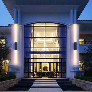 Outdoor Waterproof Double Head Wall Light